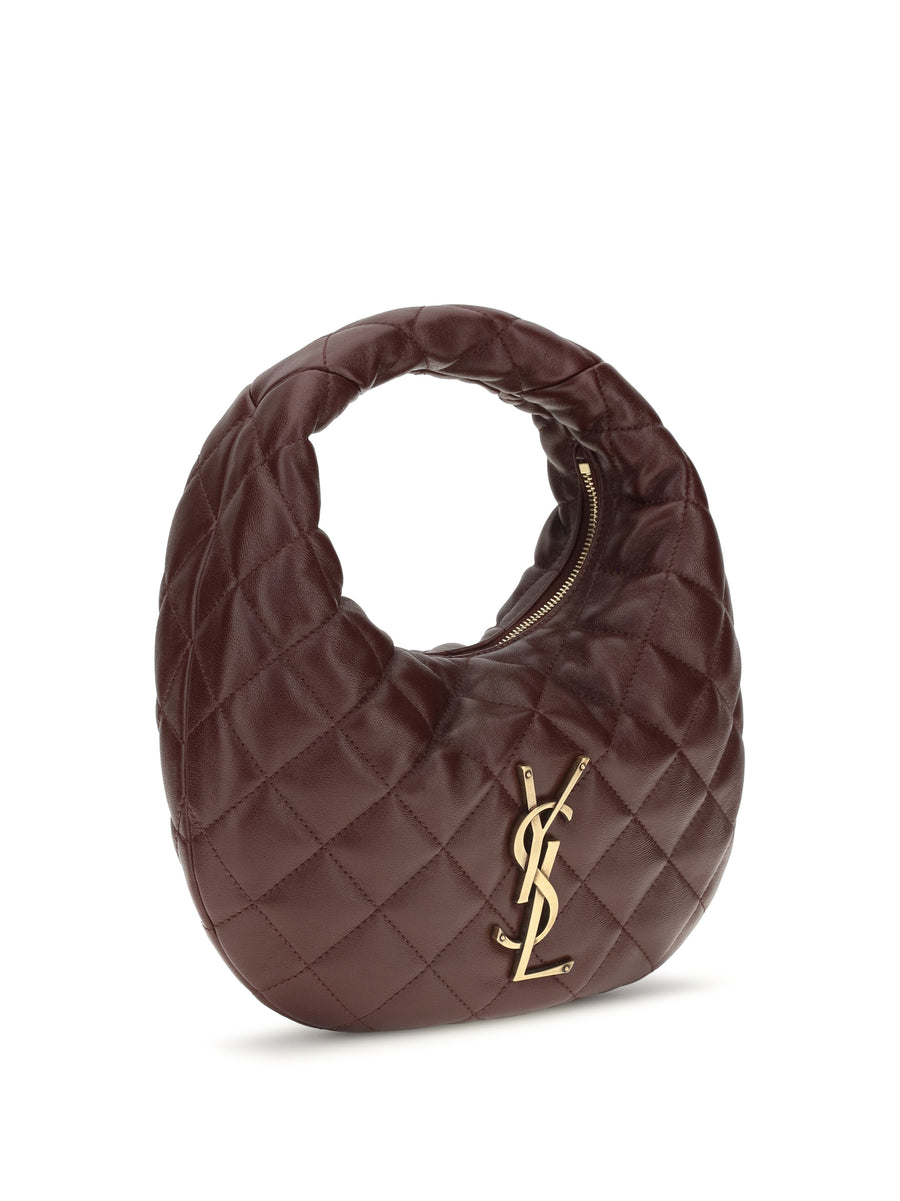 Handbag Icarino Quilted Nappa Hot Wine Lambskin Shoulder Bags