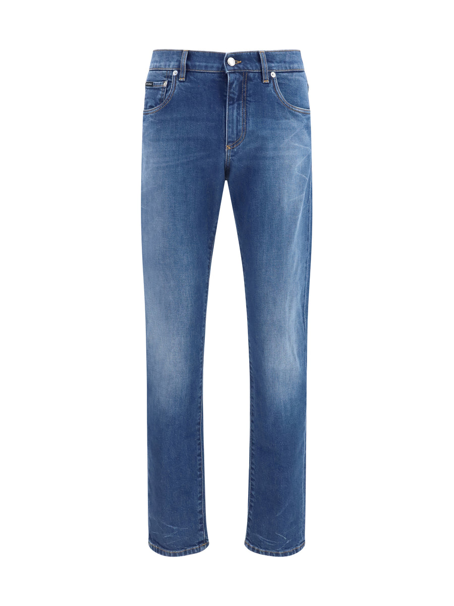 Dolce & Gabbana 98% Cotton jeans in blue