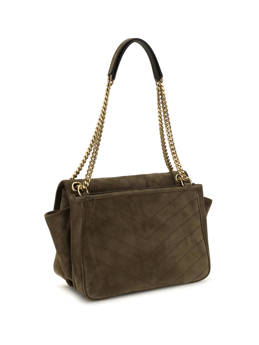 Shoulder Bag Niki Tripouch Light Musk Suede