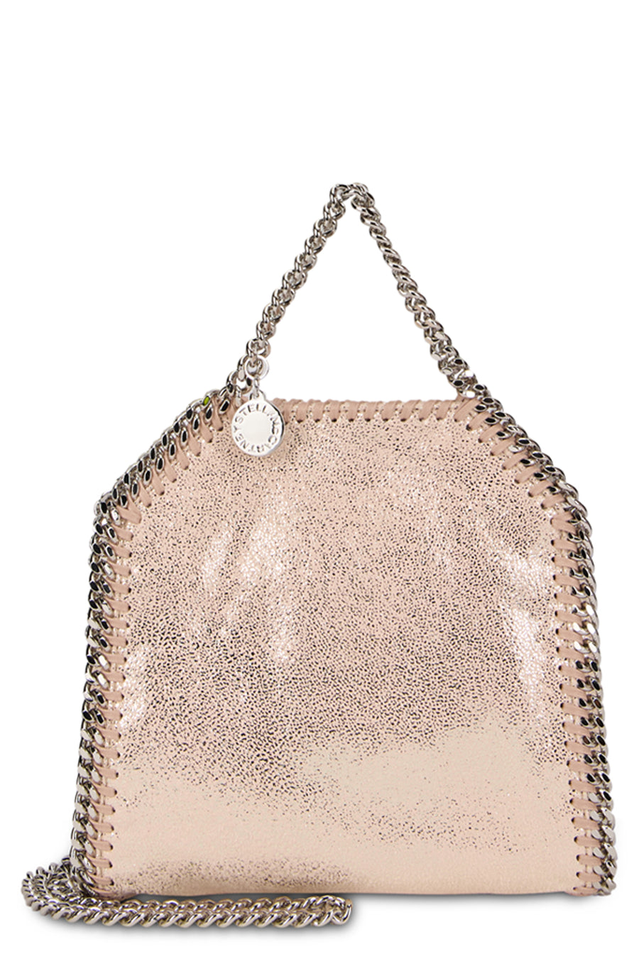 Shoulder Bag Falabella Shell Pink Polyester Tote