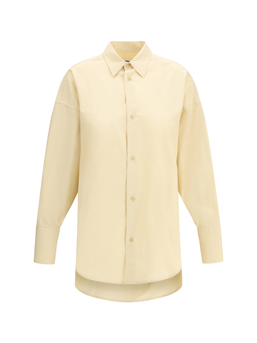 Darkpark 100% cotton shirt in beige
