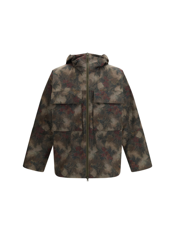 Herno 100% Nylon jacket in gray