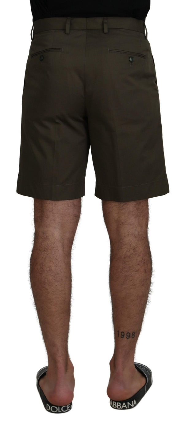 Dolce & Gabbana 100% Cotton shorts in green
