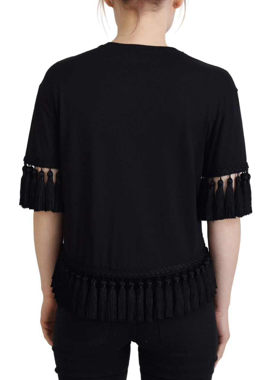Dolce & Gabbana 100% Cotton blouse in black