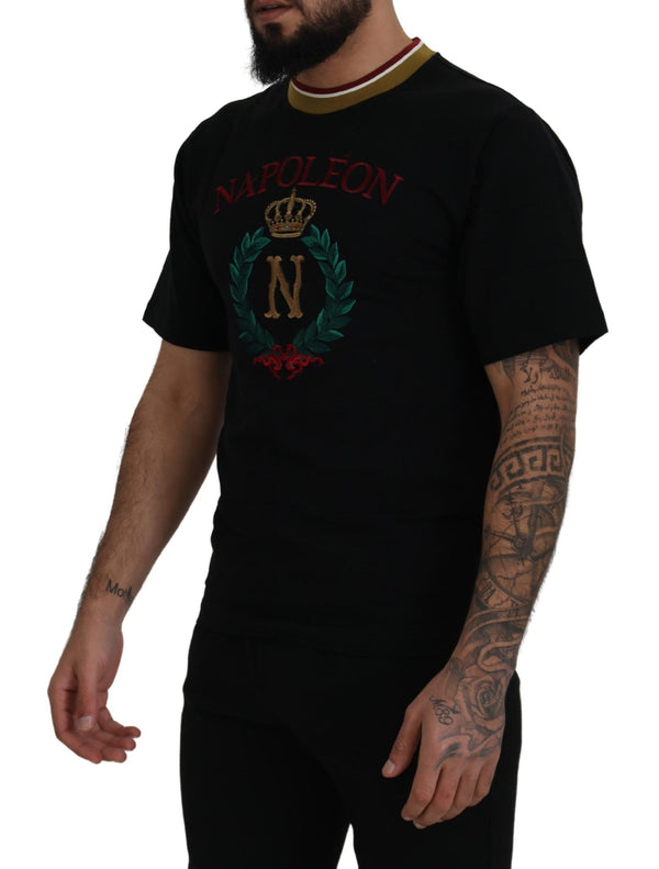 Dolce & Gabbana 100% Cotton t-shirt in black