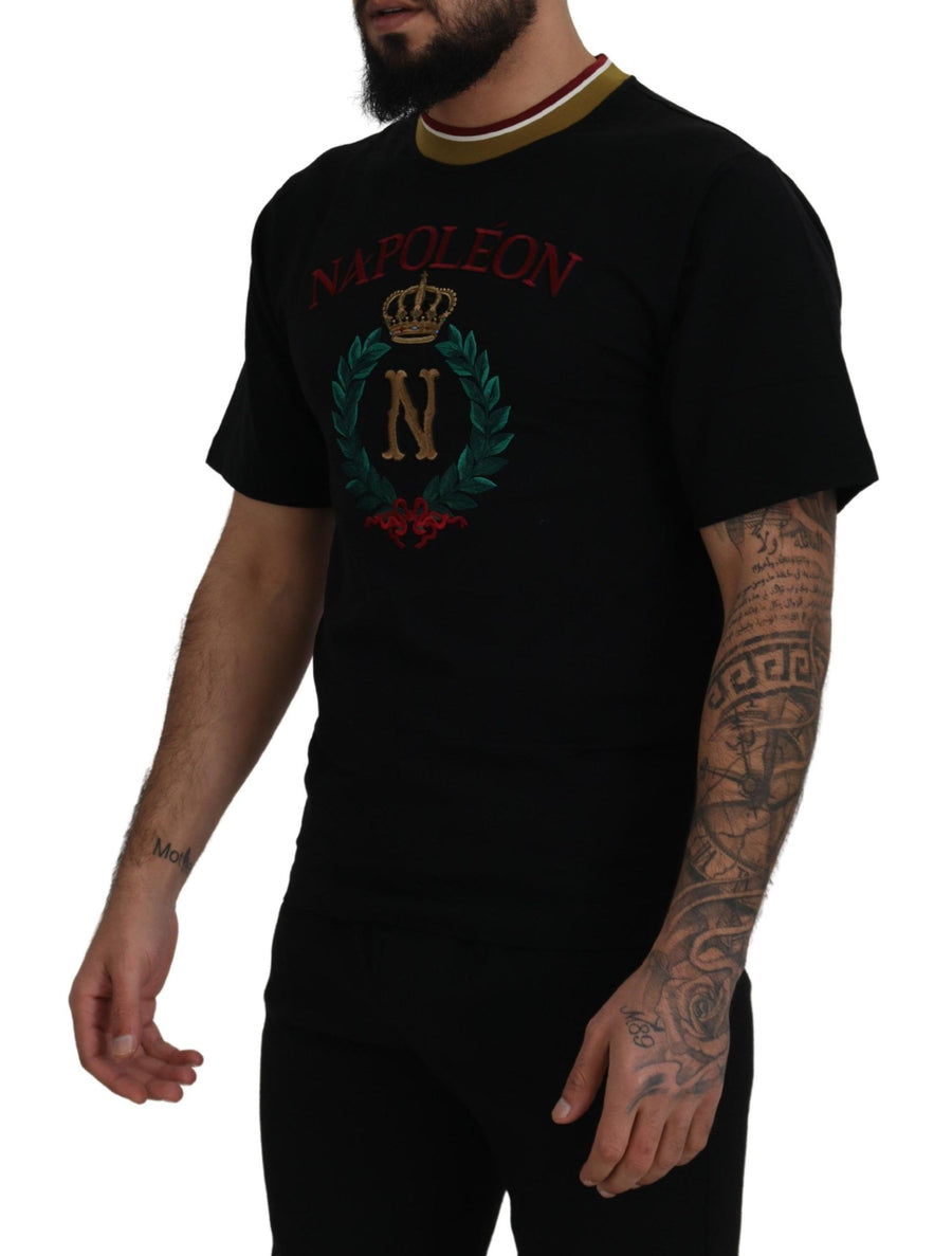 Dolce & Gabbana 100% Cotton t-shirt in black
