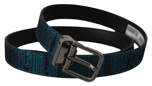 Dolce & Gabbana Leather belt in blue