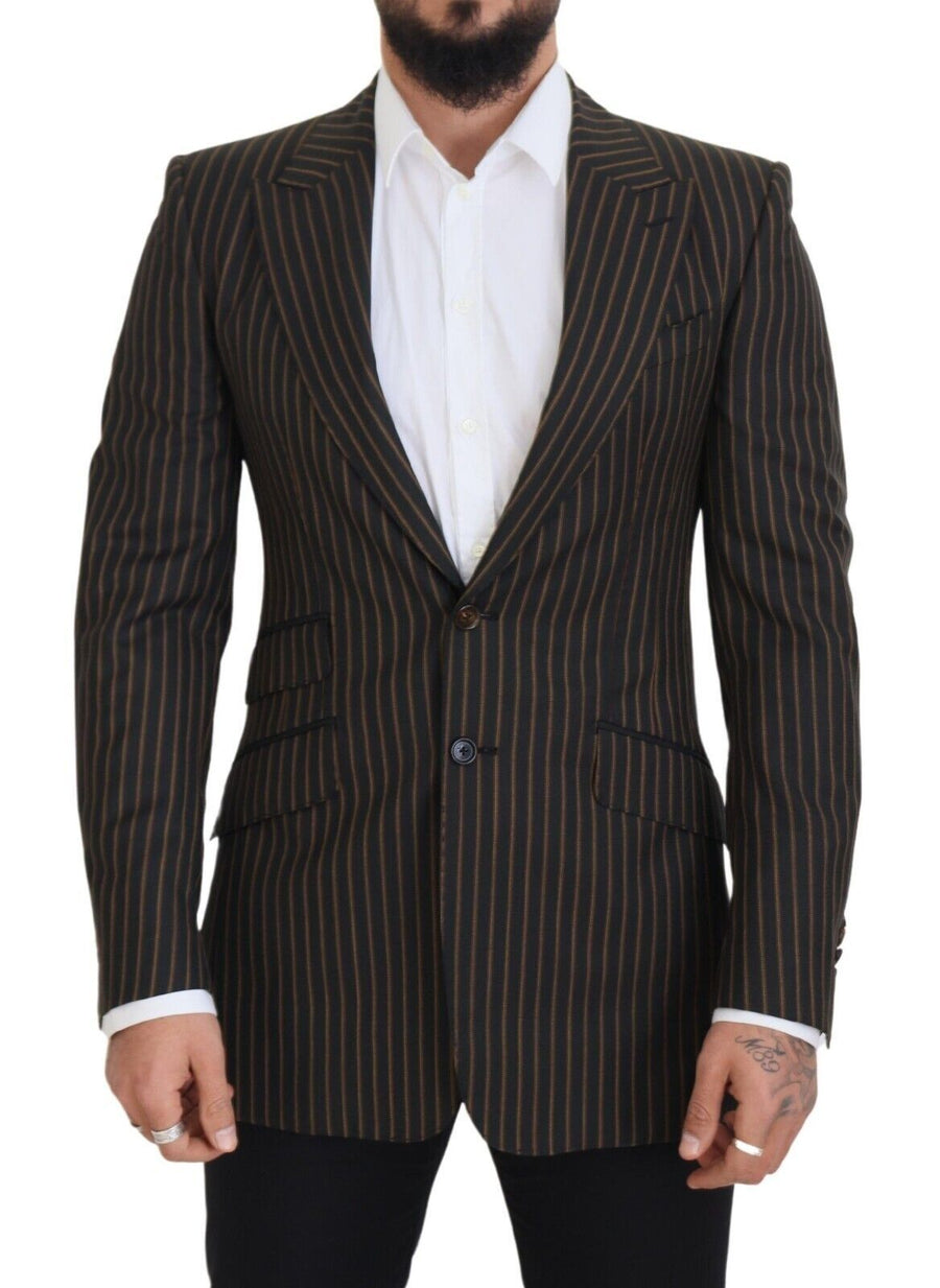 Dolce & Gabbana 97% Virgin Wool blazer in black