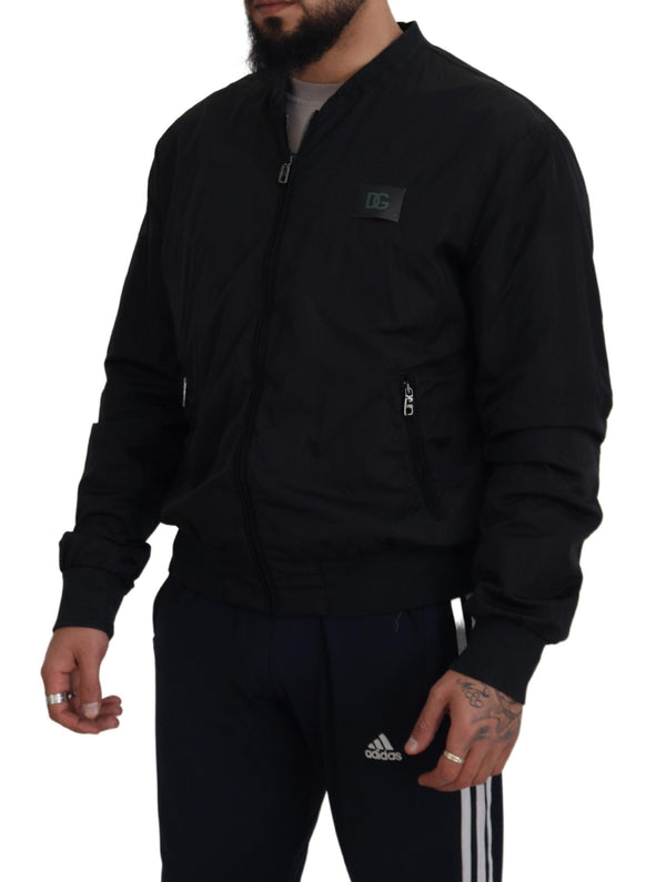 Dolce & Gabbana 100% Nylon jacket in black