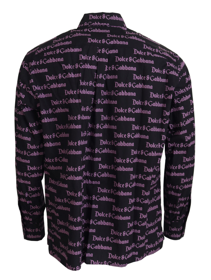 Dolce & Gabbana 100% Cotton shirt in black