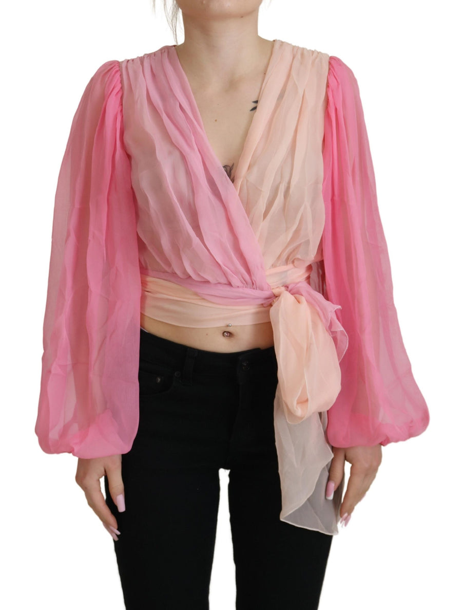 Dolce & Gabbana 100% Silk blouse in pink
