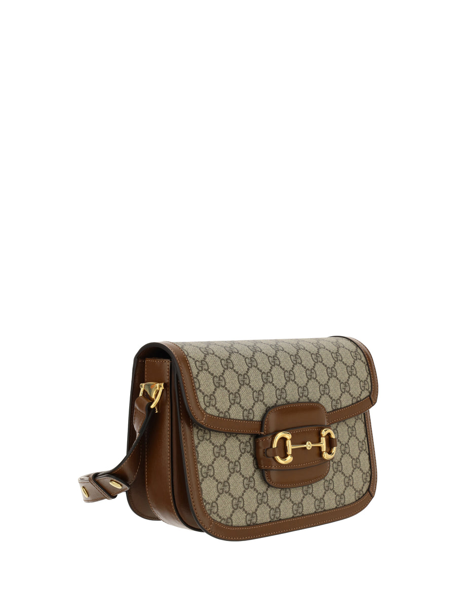 Shoulder Bag Horsebit Brown Sugar B.eb/brown Cotton Handbags