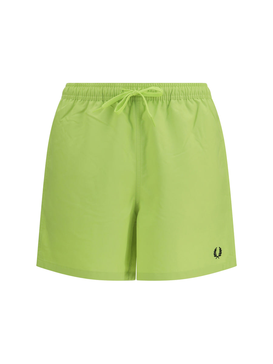 Swim Shorts Citron Recycled Polyester Beachwear