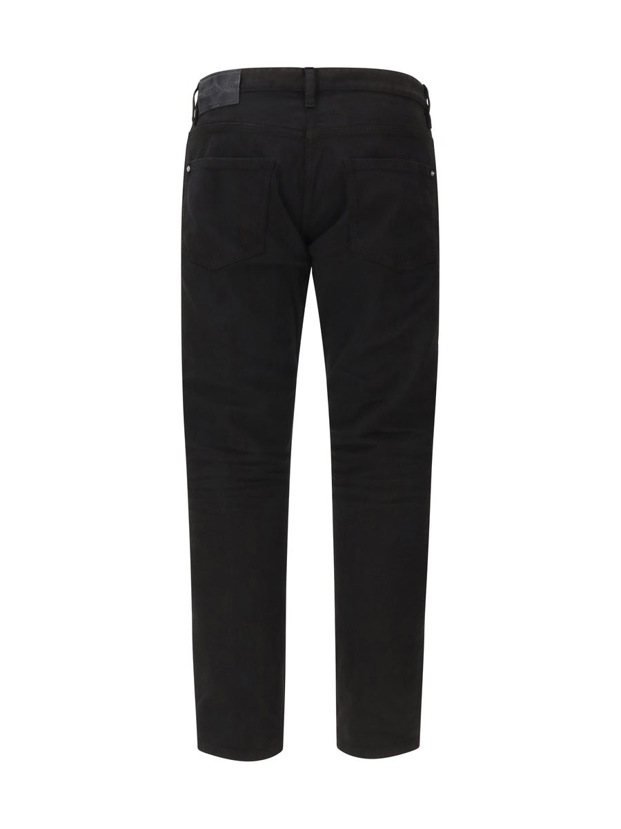 Jeans Skater Black Cotton