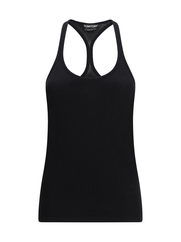 Tom Ford 50% Silk tank top in black