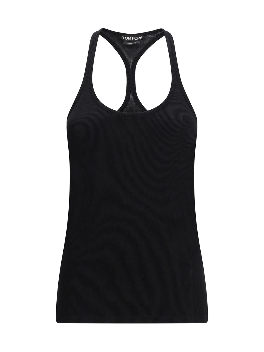 Tom Ford 50% Silk tank top in black