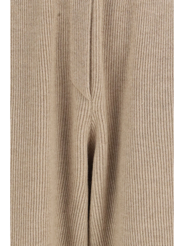 Pants Cashmere Camel Trousers