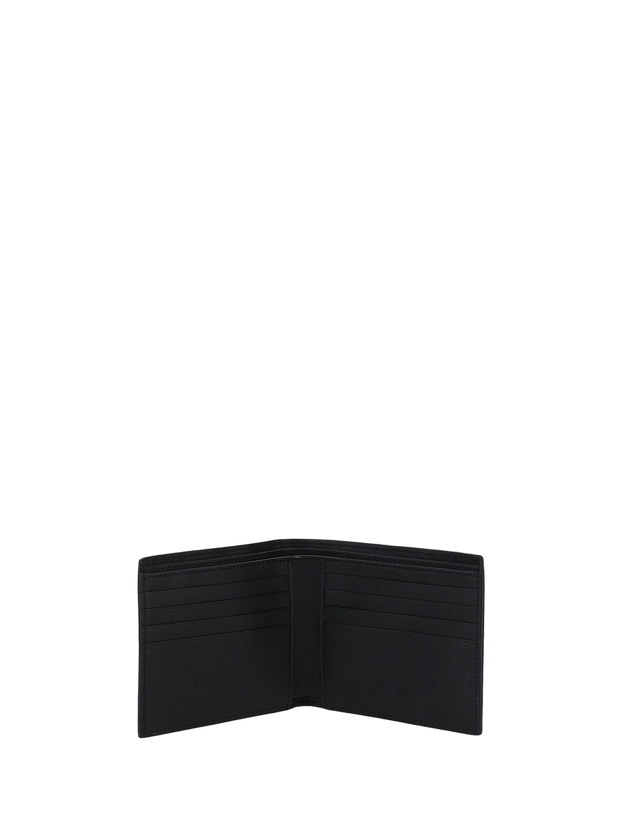 Leather Wallet Black Calfskin Calf (bos Taurus) Umbrellas