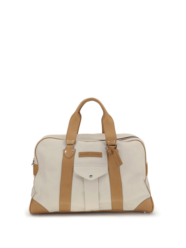 Travel Bag Street Ice-Natural Calf Leather Ice/natural Luggage & Holdalls