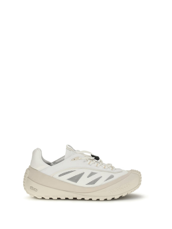 Moncler Upper: 100% Polyester; Sole: 100% Rubber sneaker in white