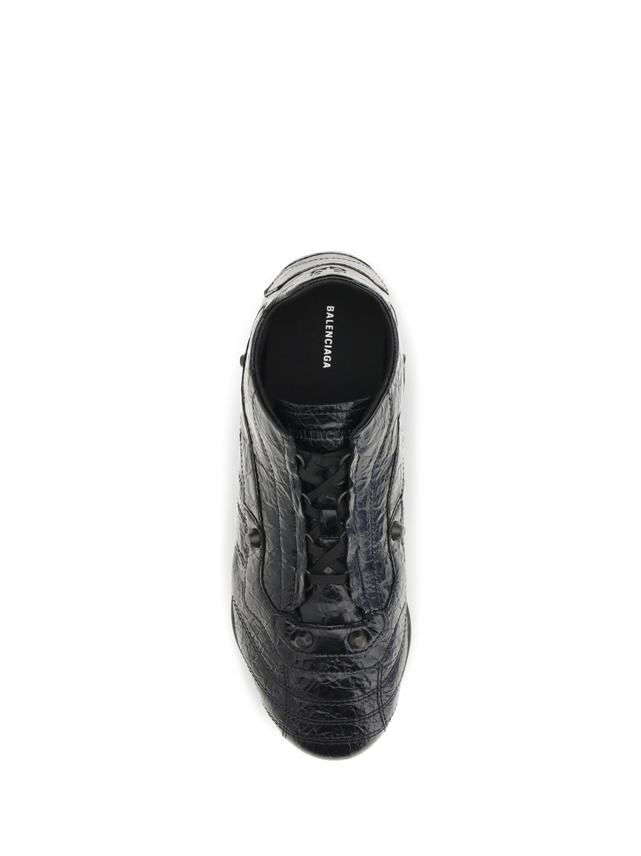 Sneakers City Black-Silver Black/silver Calf Leather (bos Taurus) Trainers