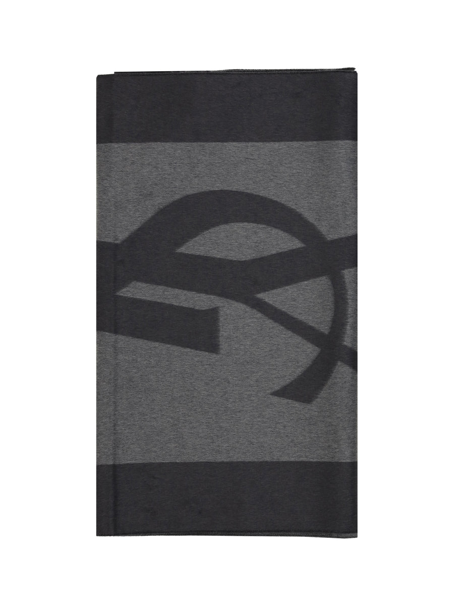 Cassandre Silk Scarf Graphite
