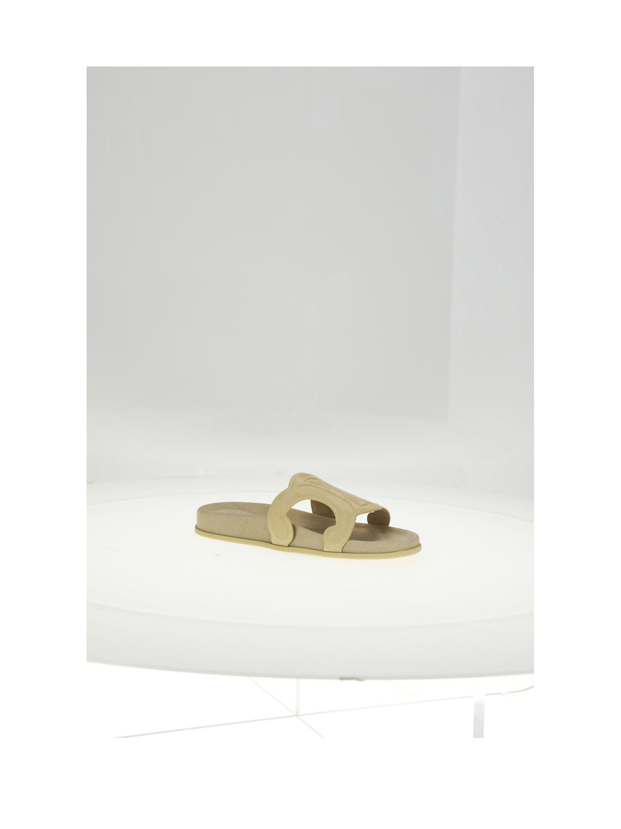 Slide Triomphe 10 Beige Sandal