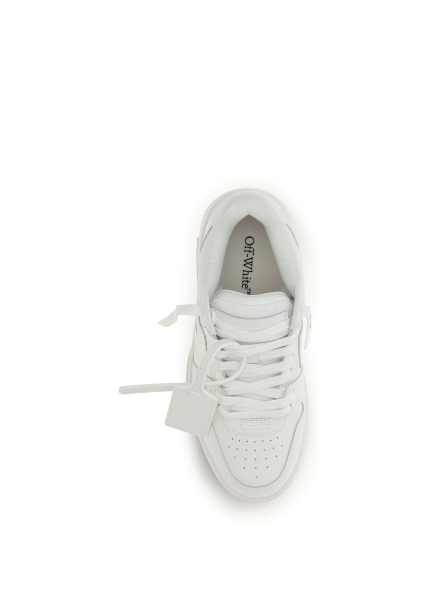Sneakers Out Of Office White Calf Leather Upper: Trainers
