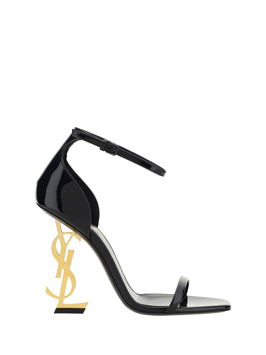 Sandals Opyum Patent Leather Black Calf Pumps