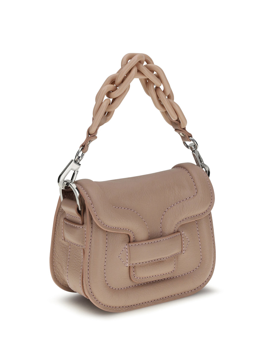 Leather Handbag Alphaville Powder Calf Shoulder Bags