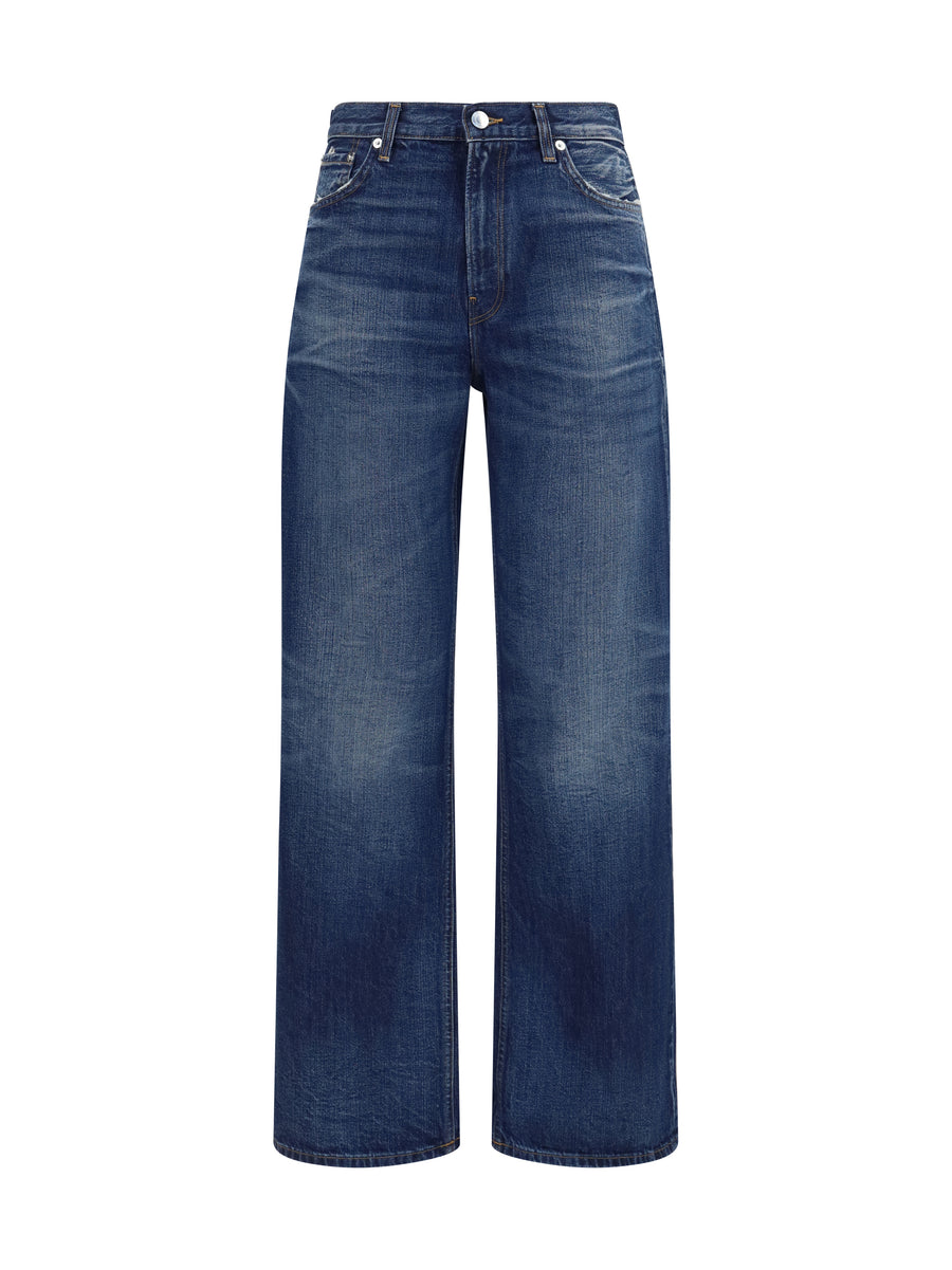 Jeans Korea Cotton Blue