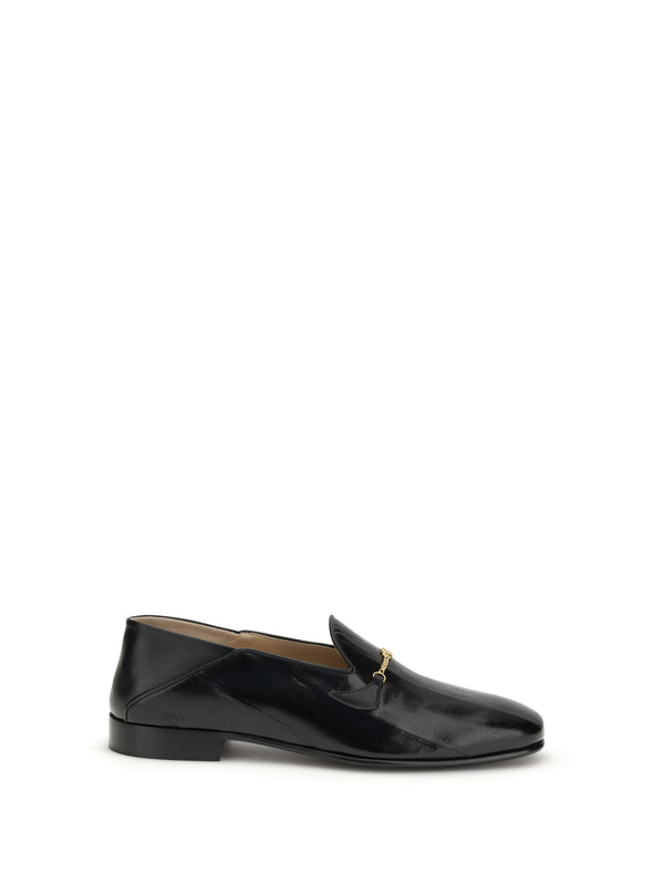 Valentino Garavani 100% calf leather loafer in black