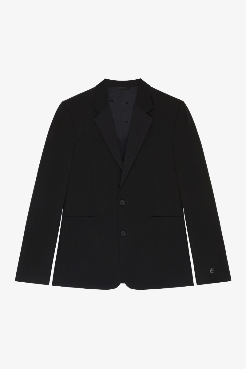 Givenchy Day Jacket Slim Fit_black Black Clothing