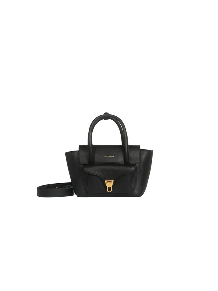 Coccinelle 100% Cowhide top handle bag in black