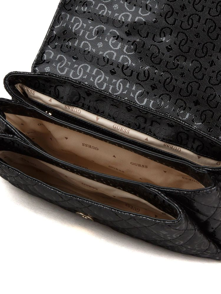 Guess 100% Polyurethane crossbody bag in black
