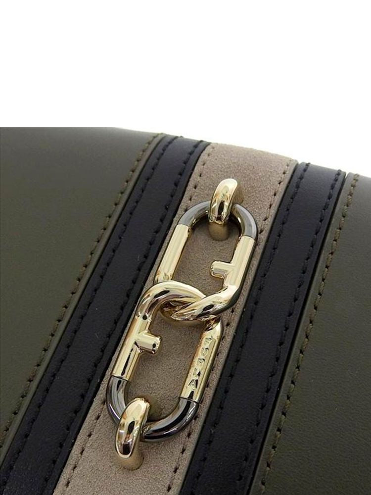 Furla 100% Leather wallet in olive