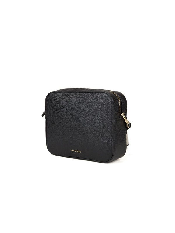 Coccinelle 100% Cowhide (body) crossbody bag in black