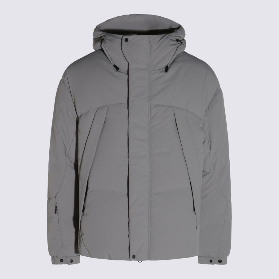 Jg1 100% PA down jacket in gray