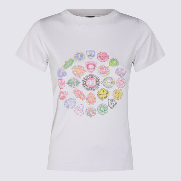 Balenciaga 100% Cotton t-shirt in white