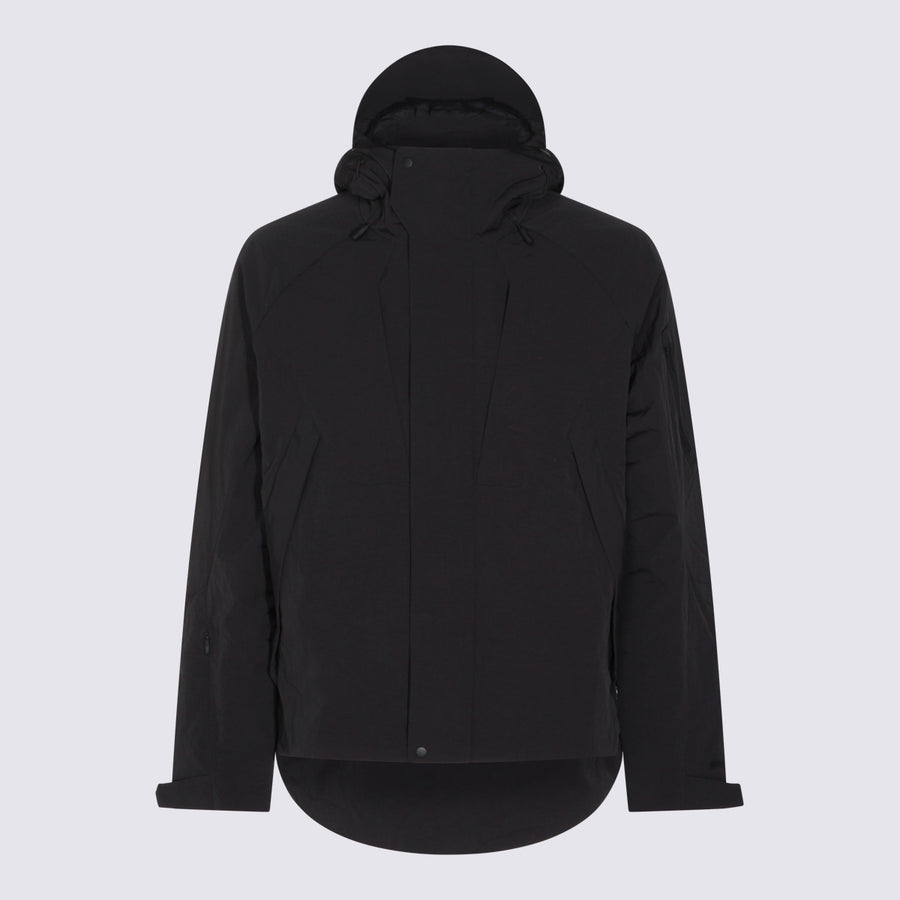 Jg1 100% Nylon down jacket in black