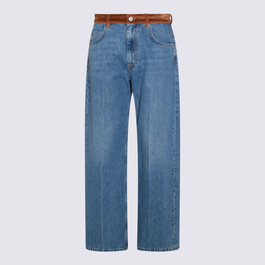 Marni 100% Cotton jeans in blue
