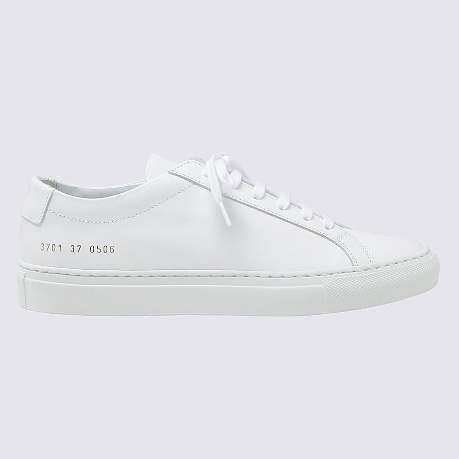 Common Projects Leather upper sneaker in white