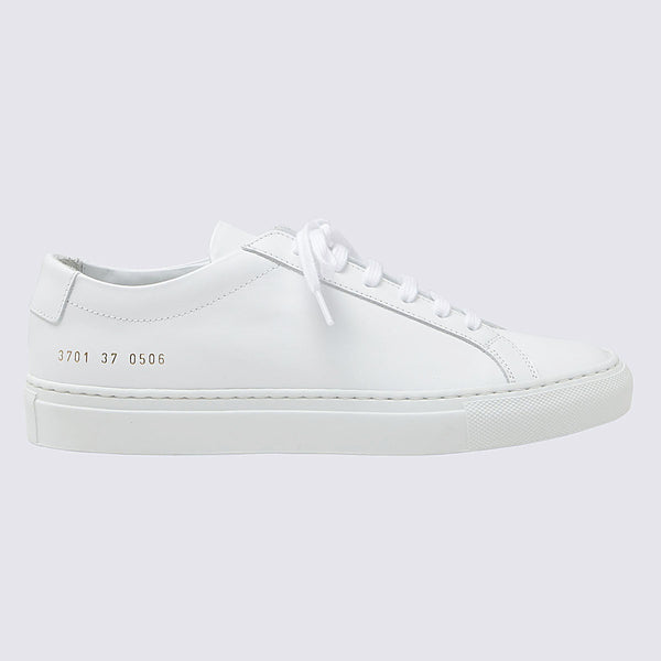 Common Projects Leather upper sneaker in white