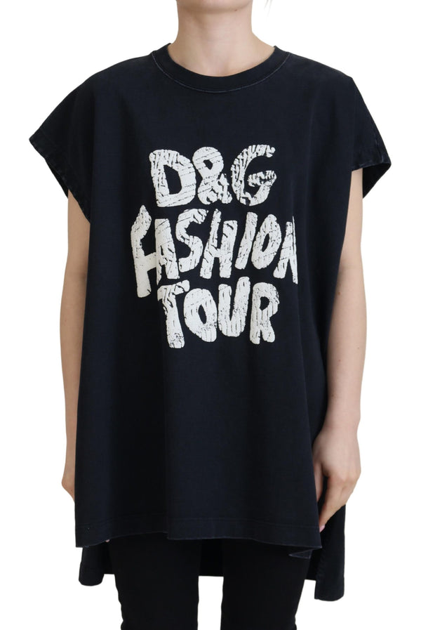 Dolce & Gabbana 100% Cotton t-shirt in black