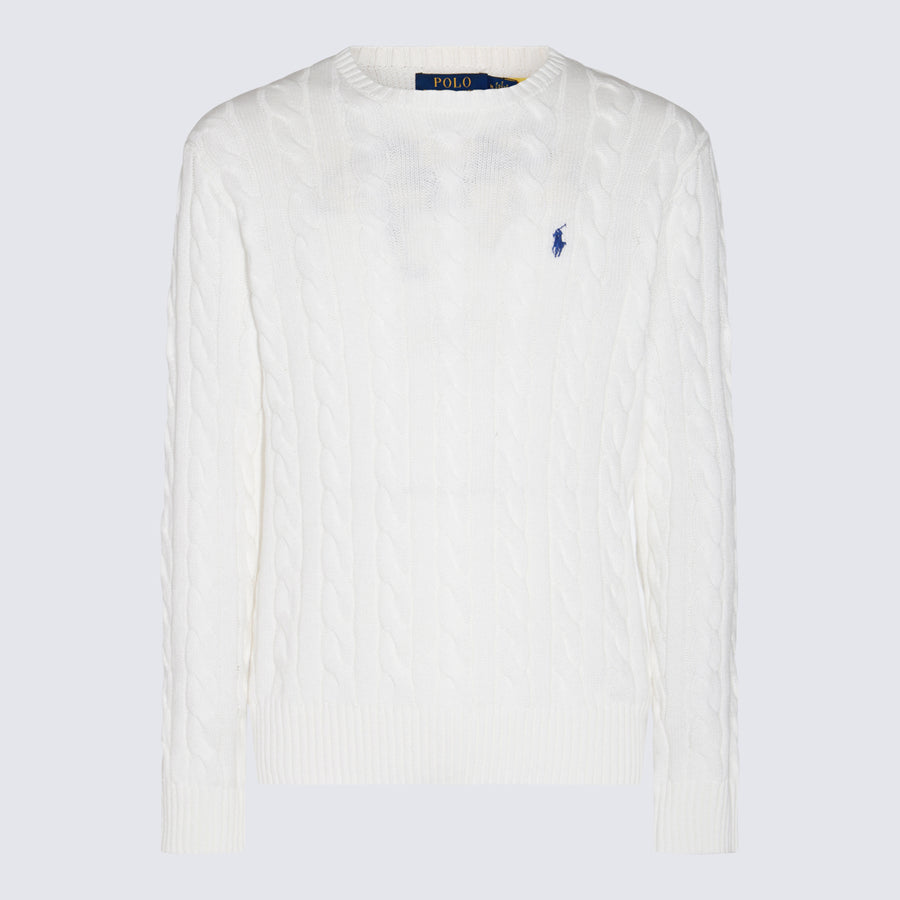 Polo Ralph Lauren 100% Cotton sweater in white