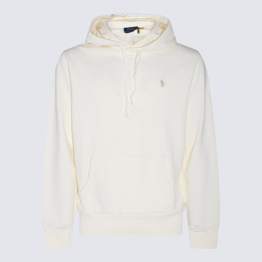 Polo Ralph Lauren 100% Cotton hoodie in white