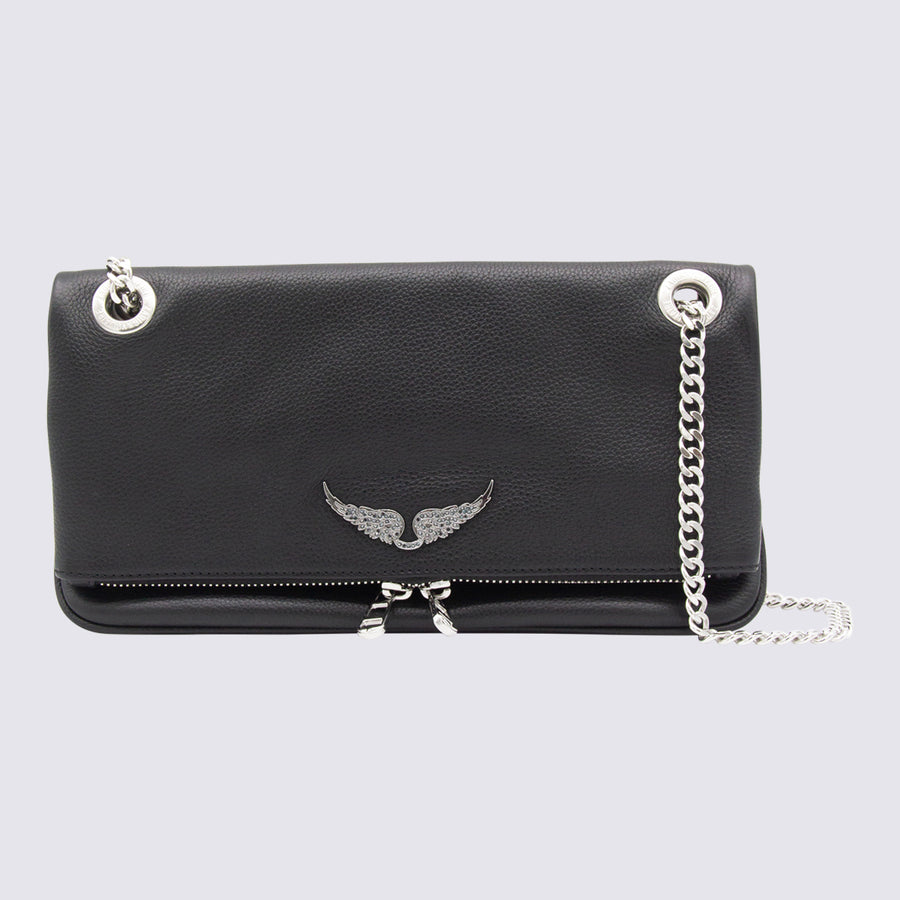 Zadig & Voltaire 100% Leather shoulder bag in black