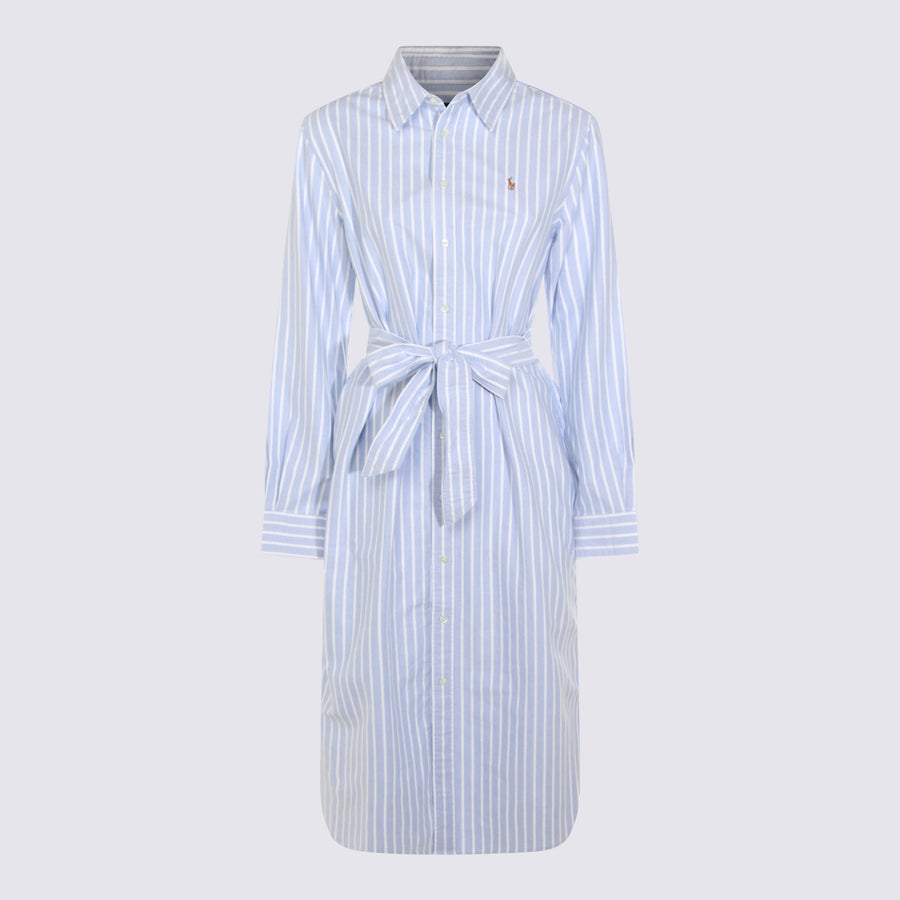 Polo Ralph Lauren 100% Cotton shirt dress in blue