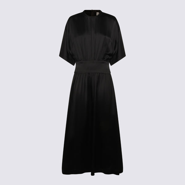 Toteme 100% Viscose dress in black