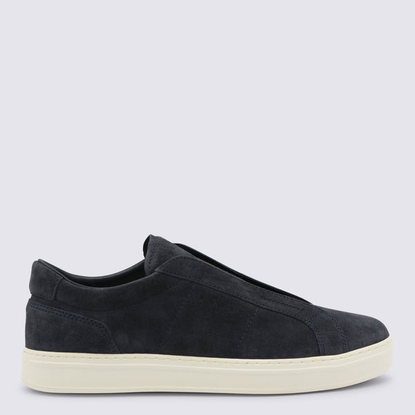 Hogan Suede sneaker in navy
